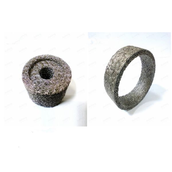 Stainless Steel Knitted Wire Mesh 0.08mm - 0.5 mm Dia OEM Kettle Filter Screen