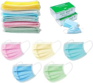 China Medical Disposable Face Mask 3 Ply SS+Meltblown+SS Surgeon Face Mask With Ear Loop Or Tie On on sale