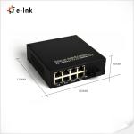 8-Port 10/100Base-TX + 1-Port 100Base-FX Fiber Ethernet Switch