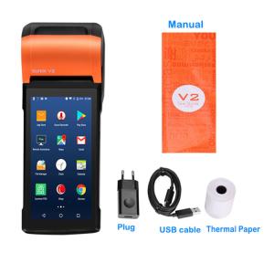 Wholesale Mini Android Handheld POS Terminal / Cash Collecting Android Pos Machine from china suppliers