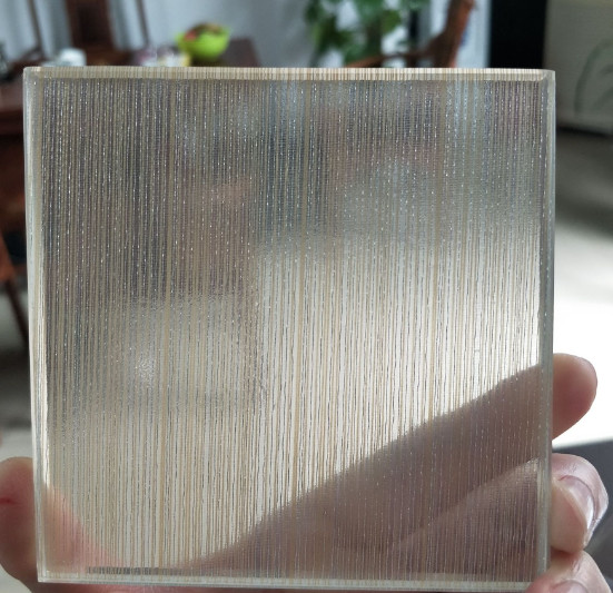 Clear/Colored Mesh Laminated Wired Glass for Interior Decoration