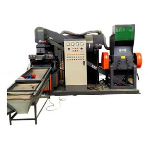 200-300 kg/h Automatic Copper Wire Scrap Recycling Machine for Scrap Cable Separation