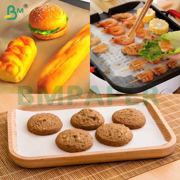 30gsm Waterproof Single Side Silicone Coated Paper Sheets 700*1000mm