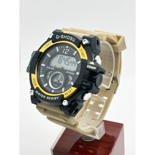 Fashion Sports Chronograph Watch Water Resist Quartz Men Wrist Watch Customized