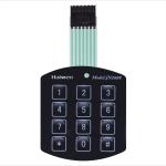 Custom Capacitive LED Membrane Switch With Touch Button Keypad