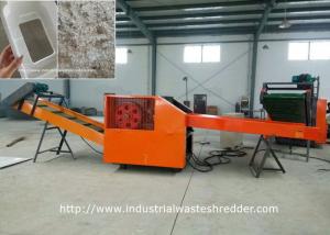 China EPS Foam Industrial Shredder Machine Polystyrene Foam / Sponge Board Crusher on sale