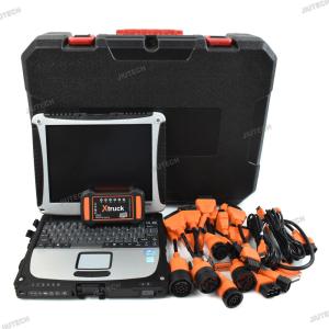 China CF19 Laptop+Multi-brands Xtruck Y009 HDD Universal Adapter for ISUZU AT Heavy Duty Truck Excavator Diesel Diagnostic Too on sale