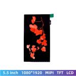 5.5 Inch TFT Display Panel, 1080x1920 Resolution, 39pins MIPI Interface Screen