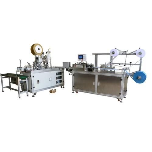 Quality PLC Control Face Mask Manufacturing Machine Alloy Steel Structure Stable for sale