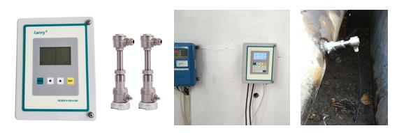 LCD Display Wastewater Doppler Ultrasonic Flow Meter