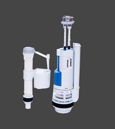 Quality Double Push Button Push Cistern Flush 2 Inch Outlet Lower Level Plastic Urinal Cistern for sale