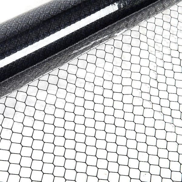 Strong Practicability ESD Grid Curtain Permanent Properties Antistatic PVC