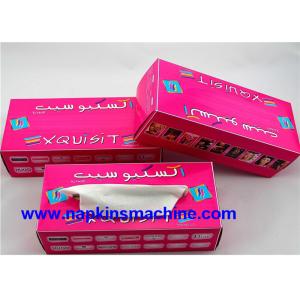 60 Carton / Min 5.1KW Sealing Tissue Packaging Machine