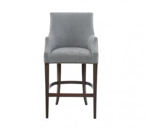 China Best bar stool of  french , with high quailty solid wood and fabric to make on sale