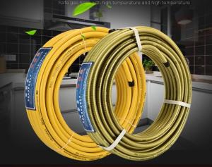 China KONCH Gas Cooker Connection Pipe , DN13 Cooker Flex Hose ISO9001 on sale
