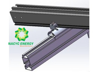 Photovoltaic Solar Panel Brackets / PV Mounting Brackets Outside Installation