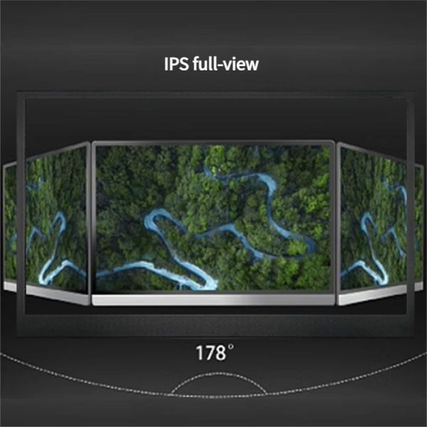 15.6-inch Metal Touchscreen Display - Full HD 1920×1080 IPS Panel, 10-Point Capacitive Touch, Industrial-Grade Durability