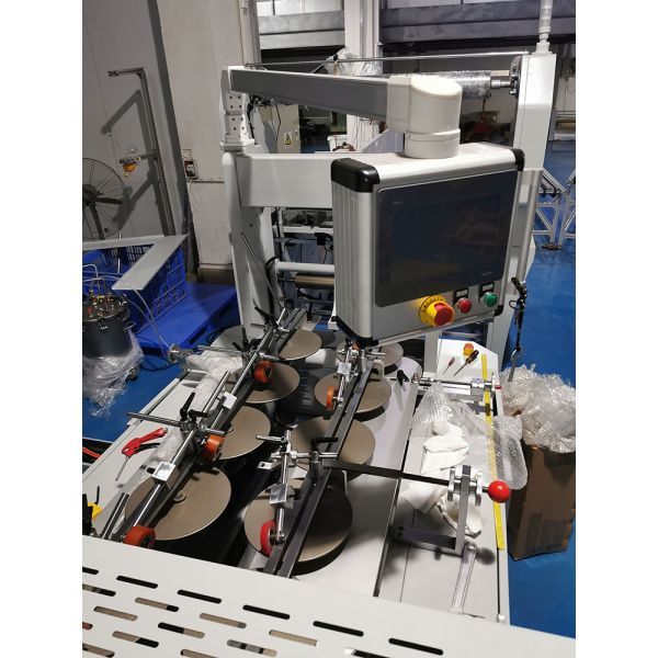 CE Fully Automatic Khaki Paper Bags Machinery 60gsm Paper Courier Bag Making Machine