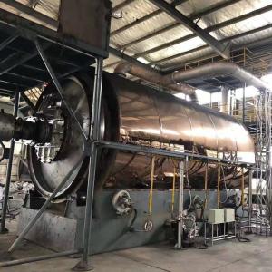 China Continuous Waste Plastic Tyre Pyrolysis To Oil Machine With Reactor on sale