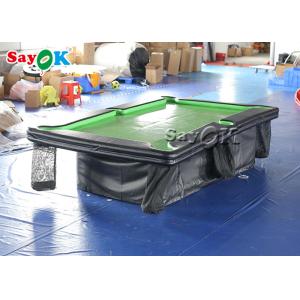 Inflatable Yard Games Airtight Inflatable Snook Billiards Table Inflatable