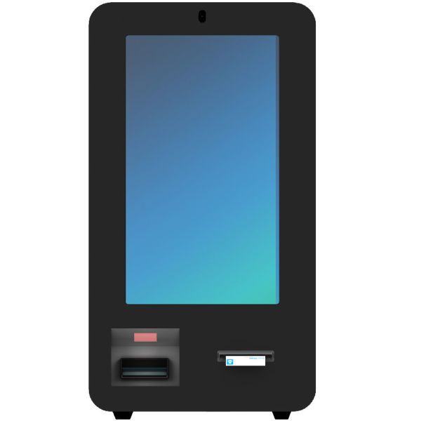 Indoor Self Service Payment Desktop Kiosk All In One Self Ordering Kiosk