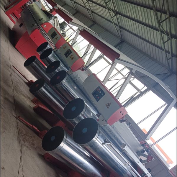 Used High Speed PP PE Flat Yarn Extrusion Line Tape Yarn Extrusion Machine