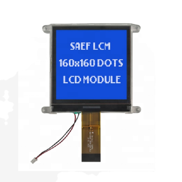 Monochrome Digit COG 7 Segment LCD Module Customized Size Display