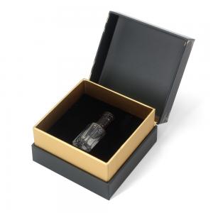 China Custom Logo Printed Essential Oil Oud Attar Bottle Packaging Gift Box on sale