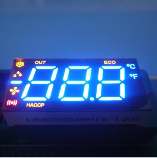 Multiple Colour Common Cathode Triple Digit Seven Segment Led Display Home