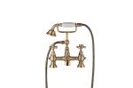 Classical Double Handle Bath Shower Mixer With 3 Years Warranty