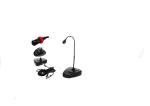 Low Noise Conference Table Microphone , Wireless System Microphone Flexible