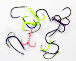 Wholesale Gold , black,silver, blue,brown Muti-colors fishing hooks from china suppliers