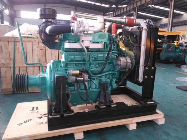 Quality Ricardo diesel engine R4105ZP for the sataionary power of shredding machine color by client request for sale