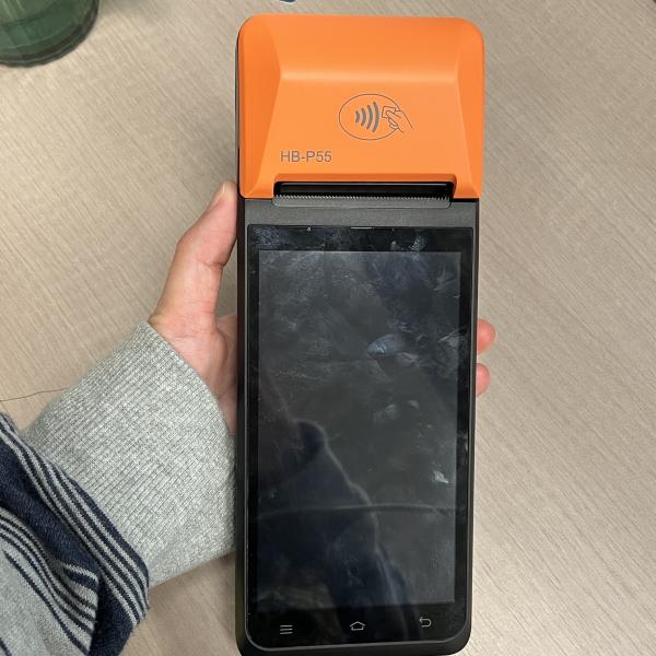 Quality Android POS Terminal with Multiple Languages 58mm Printer / 5.5'' Display for sale