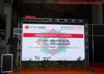 Bar Club Booth Transparent LED Screen , High Resolution LED Display