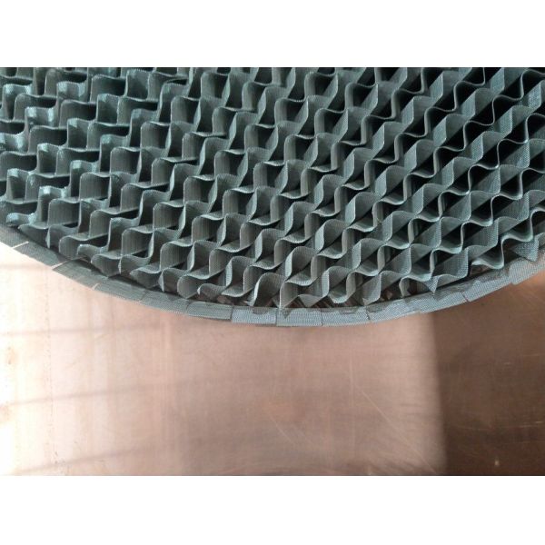 316L Metal Distillation Corrugated Structured Packing For Drying Tower