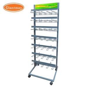Multi-Function Display Metal Shelf Small Battery Rack