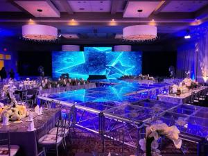 Wholesale 3.9mm 10X12ft Stage LED Screen Super Light Rental LED Screens for Fashion Show from china suppliers