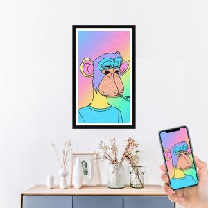 Wholesale 55&quot; 2K 4K NFT Digital Frame Smart Thin LCD Screen NFT Token Frame from china suppliers