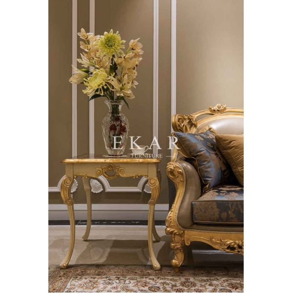 Corner Magazine Racks Wooden Console Wood Corner Table FC-105B