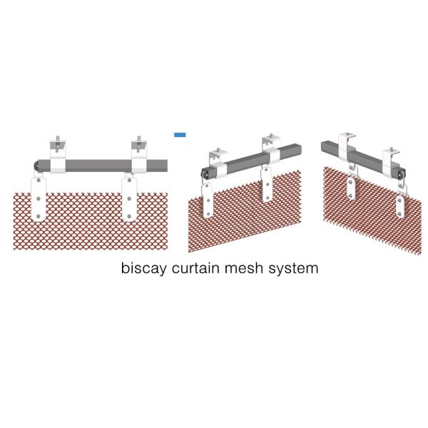 Custom Chain Mail Ring Metal Mesh Drapery For Shopping Mall Hotel Decoration