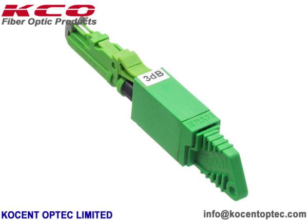 Quality Plastic Fiber Optic Variable Attenuator E2K UPC Male To Female 1dB 3dB 5dB 7dB 10dB for sale