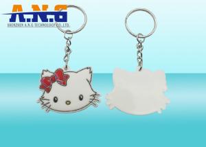 China Souvenir plastic rfid key tag , custom 3d proximity key fob soft pvc on sale