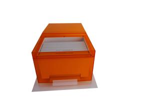 Pull Out Storage PDQ Display Box Portable Multiscene PMMA Material