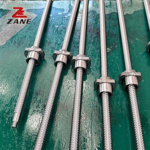 China SCR2505 Diameter 20mm Pitch 5mm 10mm 25mm Ballscrew Ground Rolled Ball Screw For Cnc Router Cnc Machine on sale