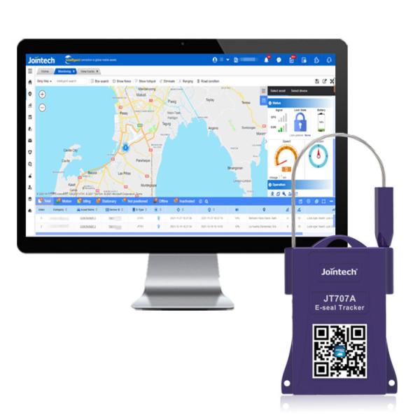 Quality Electronic Container 2G GPS Tracking Padlock With 1500mAh Battery for sale