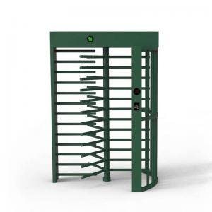 China Hot Dip Galvanizing Full Height Turnstile RFID Reader Face Recognition on sale