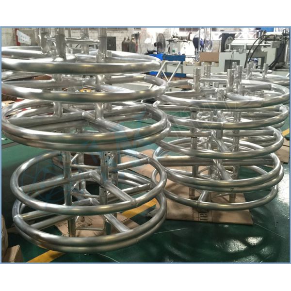 Customizable Black Aluminum Base Plate AL45S/ AL60S/ AL80S/ AL90S for DJ Truss Tower