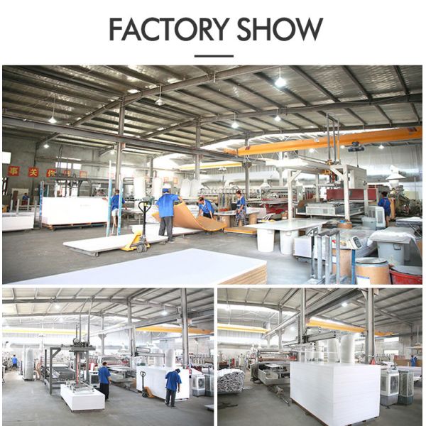 High Density PVC Co Extrusion Plastic Foam Sheet Board For Advertisement