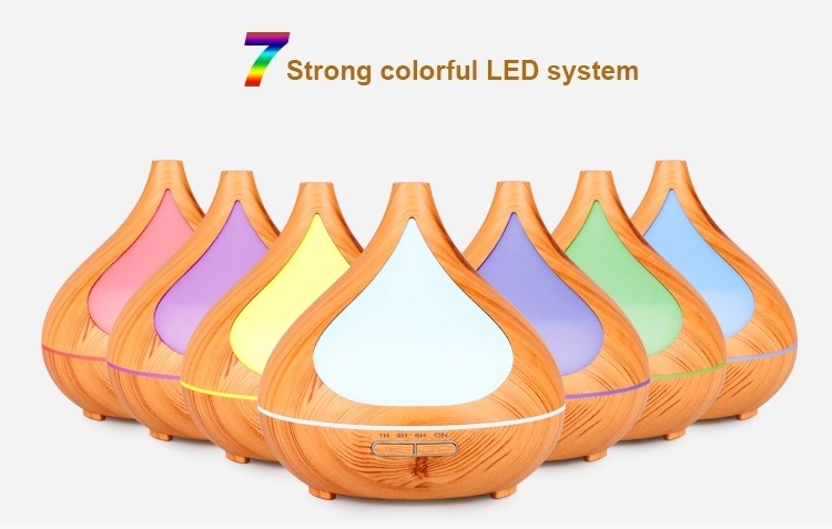 Whisper - Quiet Wood Grain Aroma Diffuser